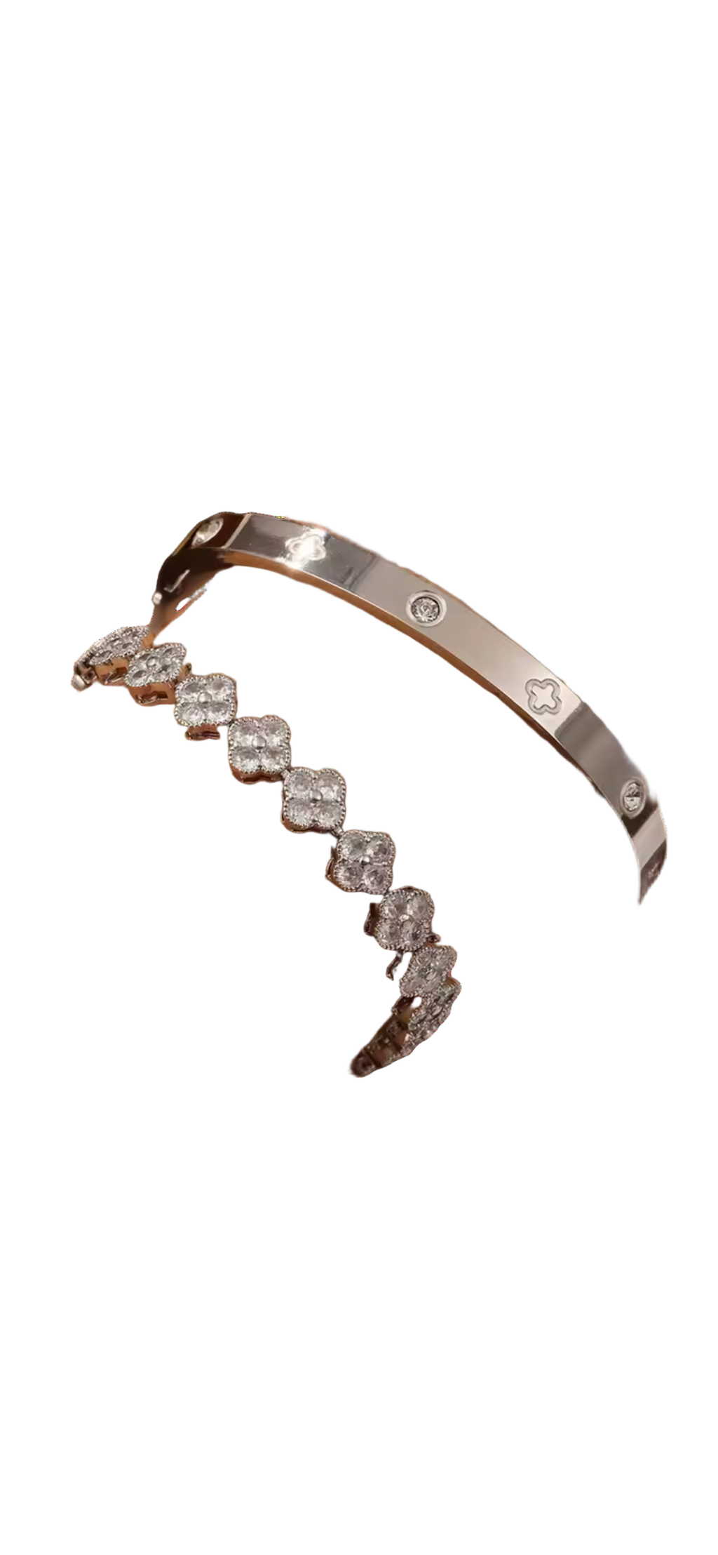 Diamond lucky bracelet