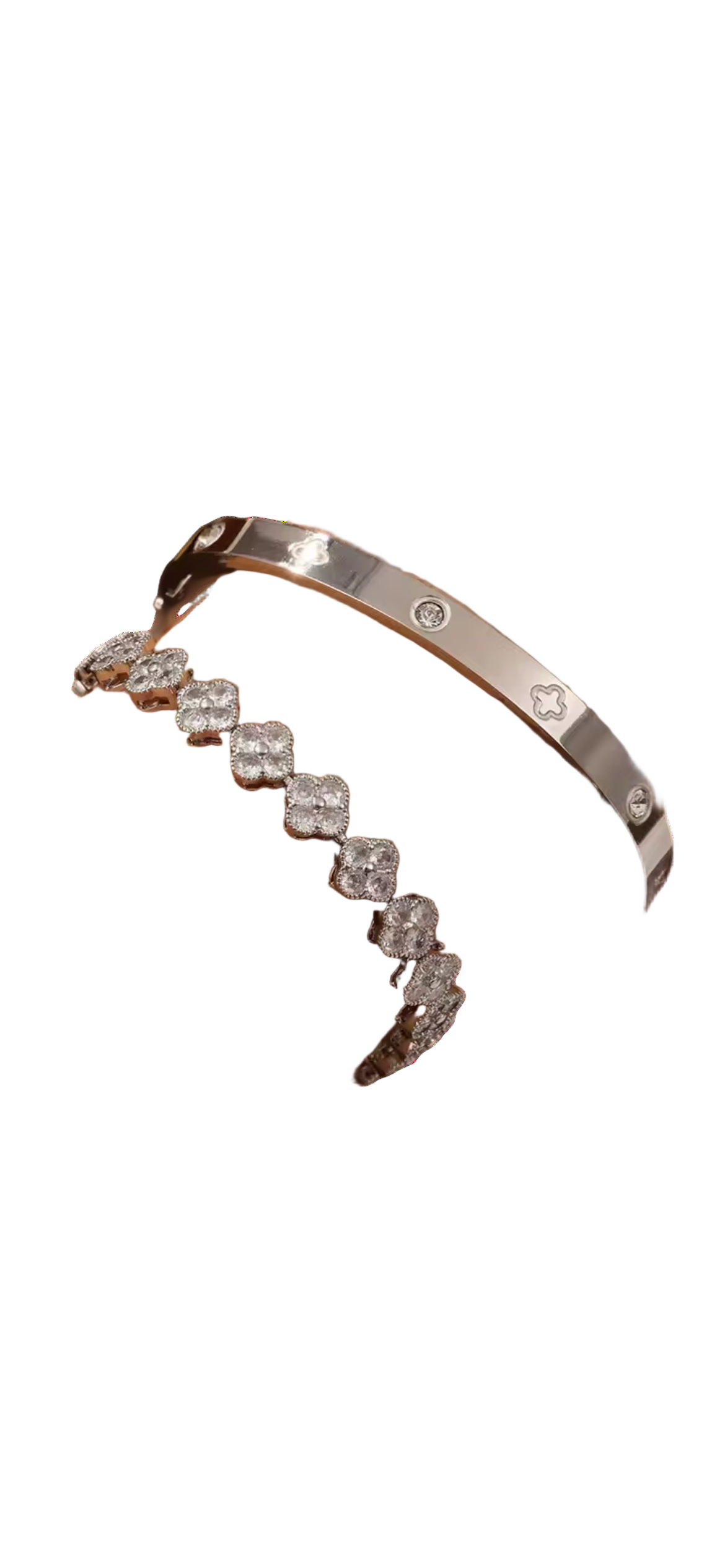 Diamond lucky bracelet