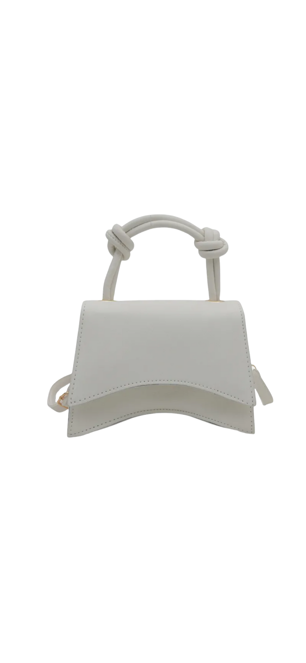 La white purse
