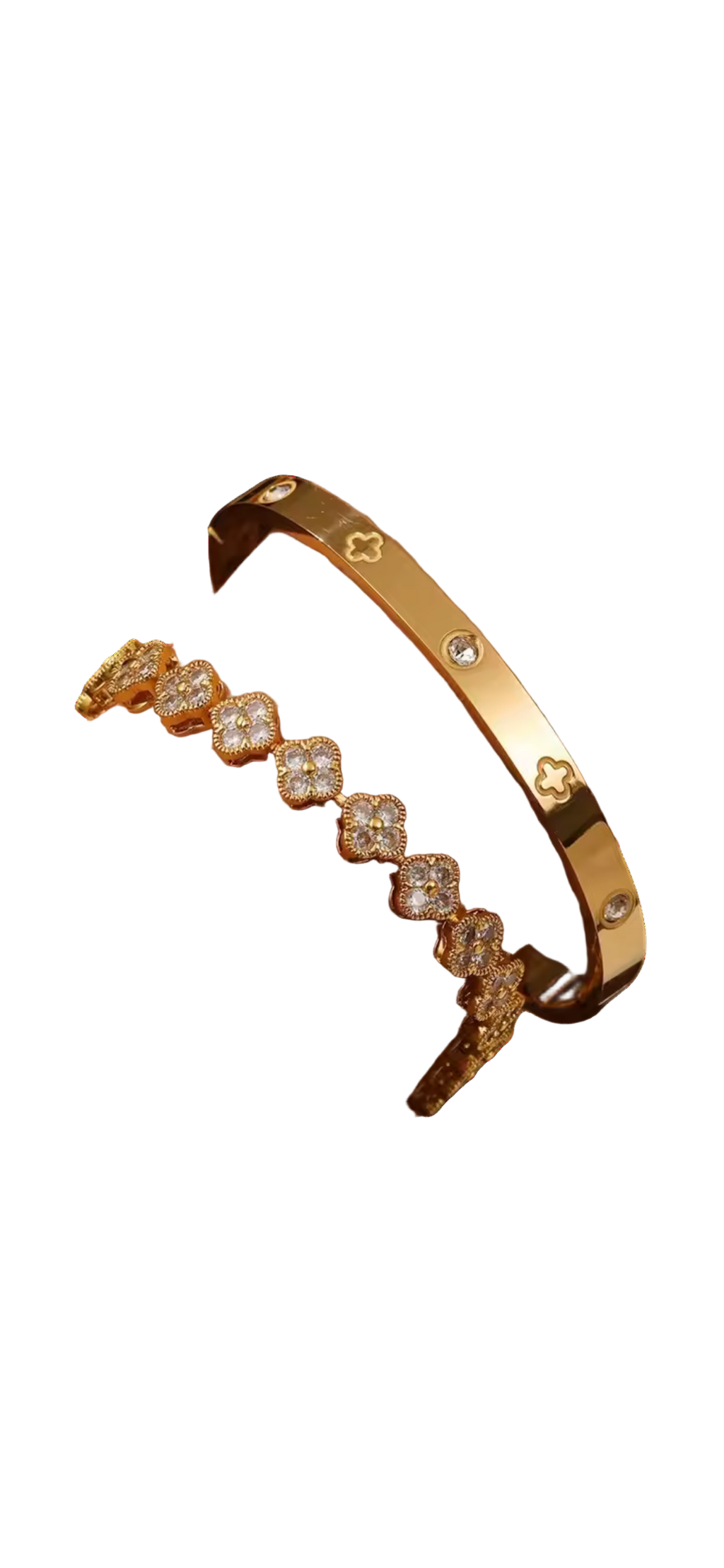 Diamond lucky bracelet