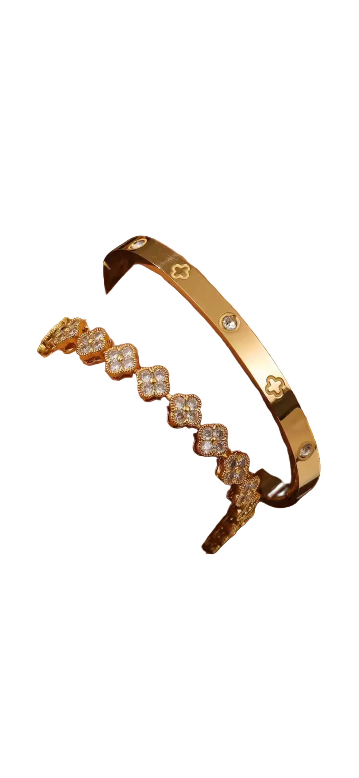 Diamond lucky bracelet